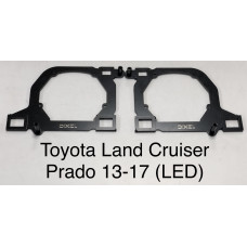 Переходные рамки Toyota Land Cruiser Prado 150 Series Рестайлинг 1 (2013-2017 r.в.) LED 